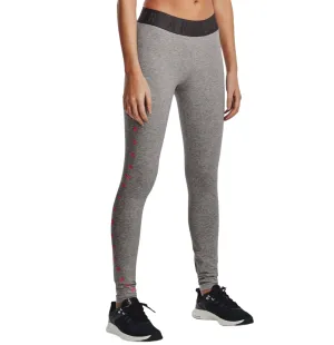 2 x Womens Under Armour Graphic Grey Workout Leggings