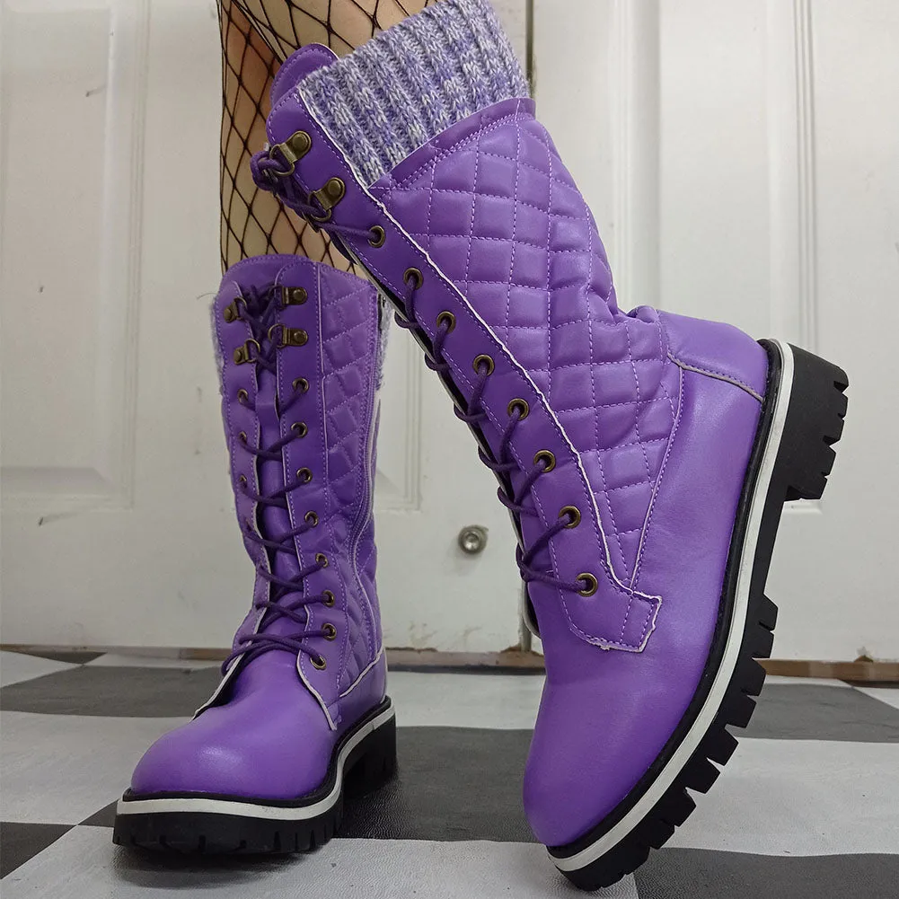 21 PURPLE Boots