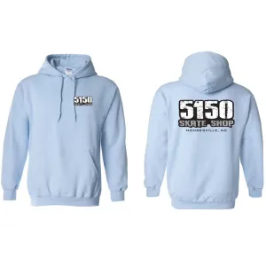 5150 Skate Shop Blue Hoodies