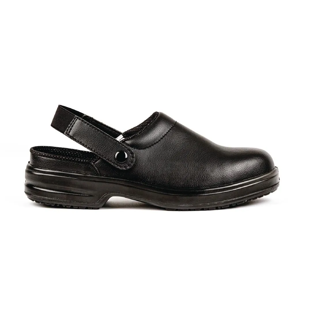 A813-36 Lites Unisex Safety Clogs Black