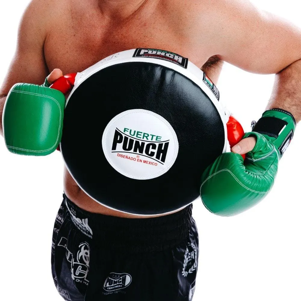 AAA Punch Mexican Fuerte Round Shield