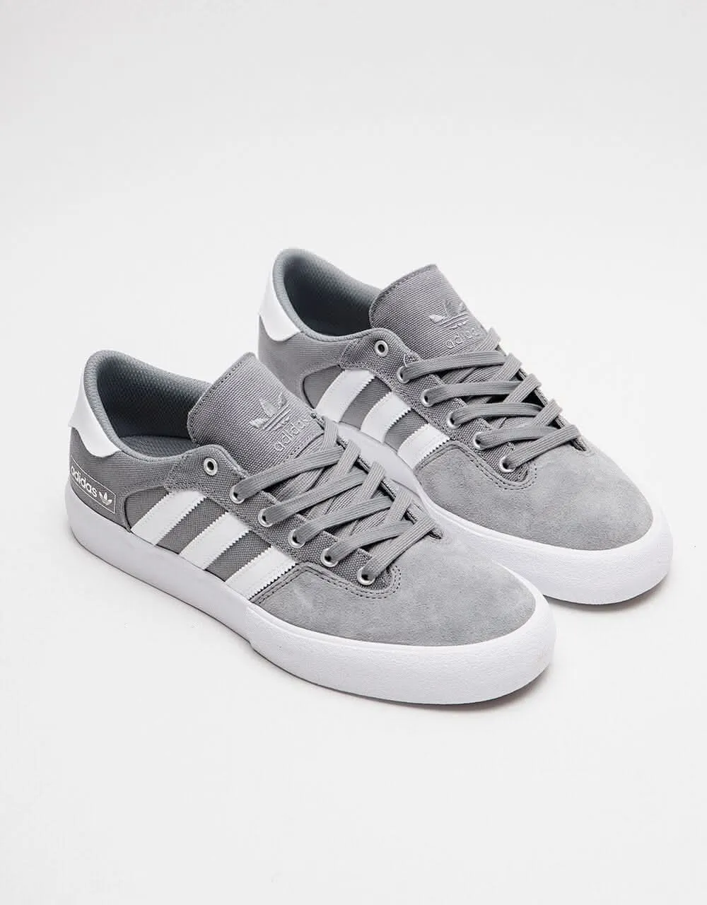 adidas Matchbreak Super Skate Shoes - Grey/White/Gum