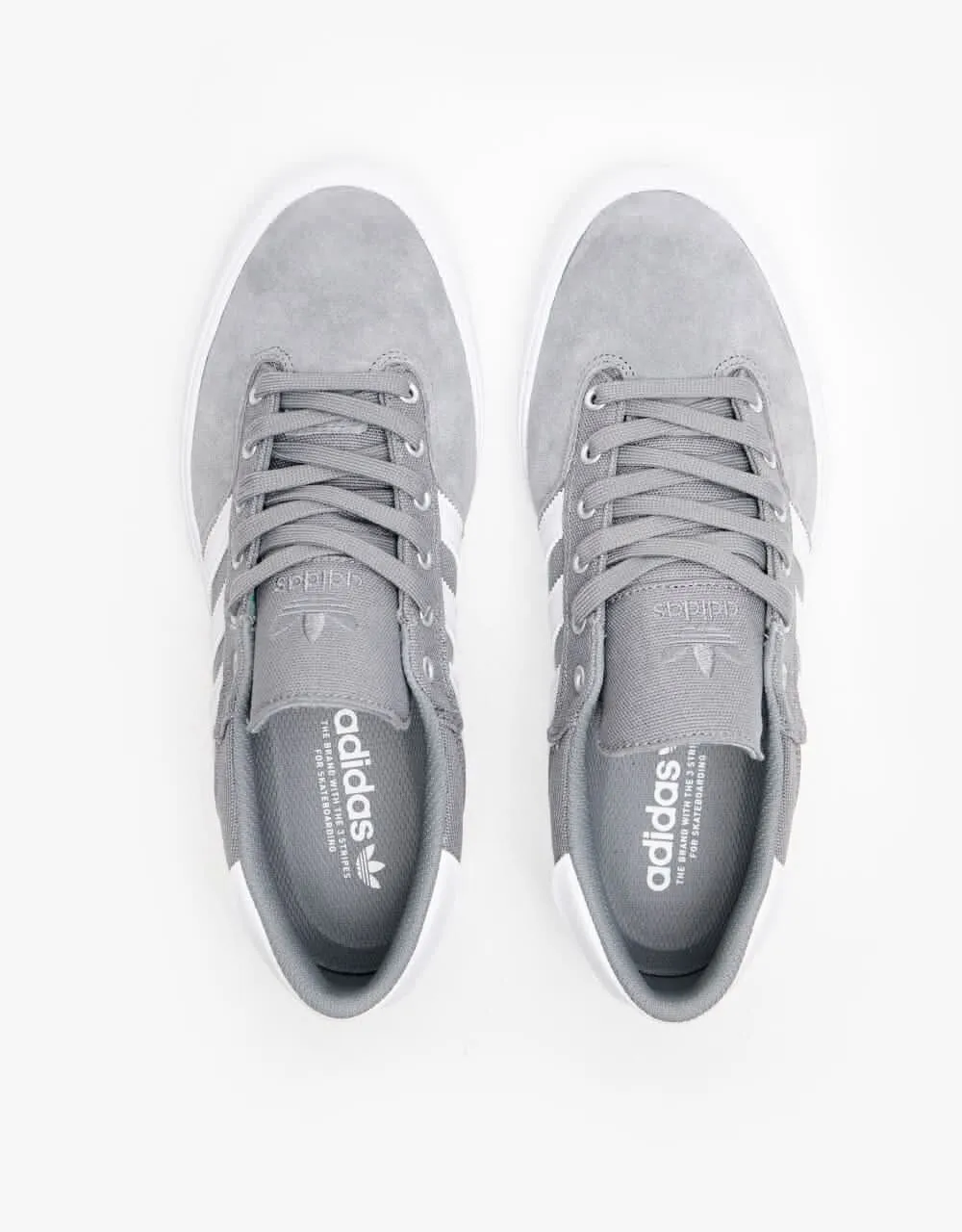 adidas Matchbreak Super Skate Shoes - Grey/White/Gum