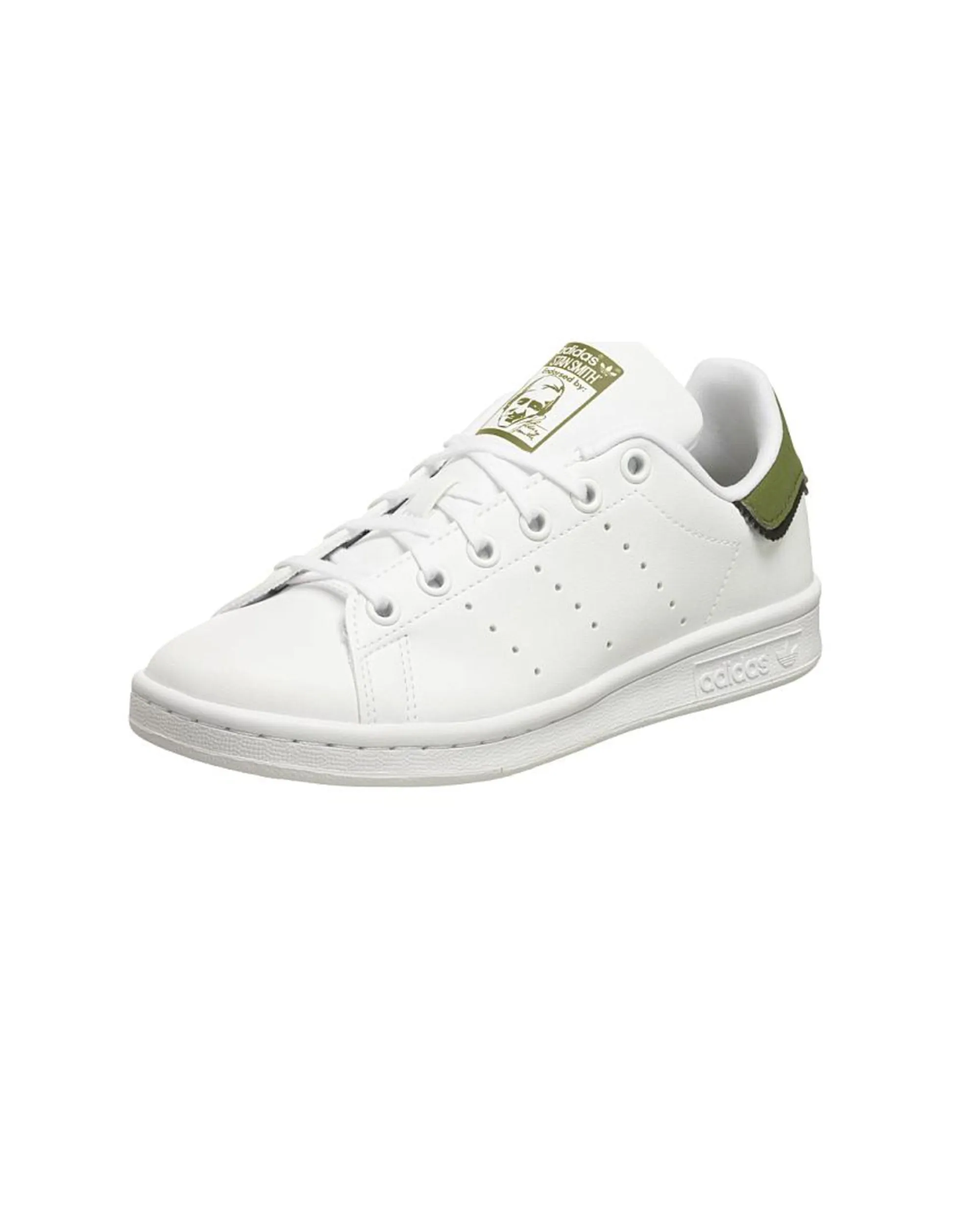 Adidas Stan Smith J Bianco Verde