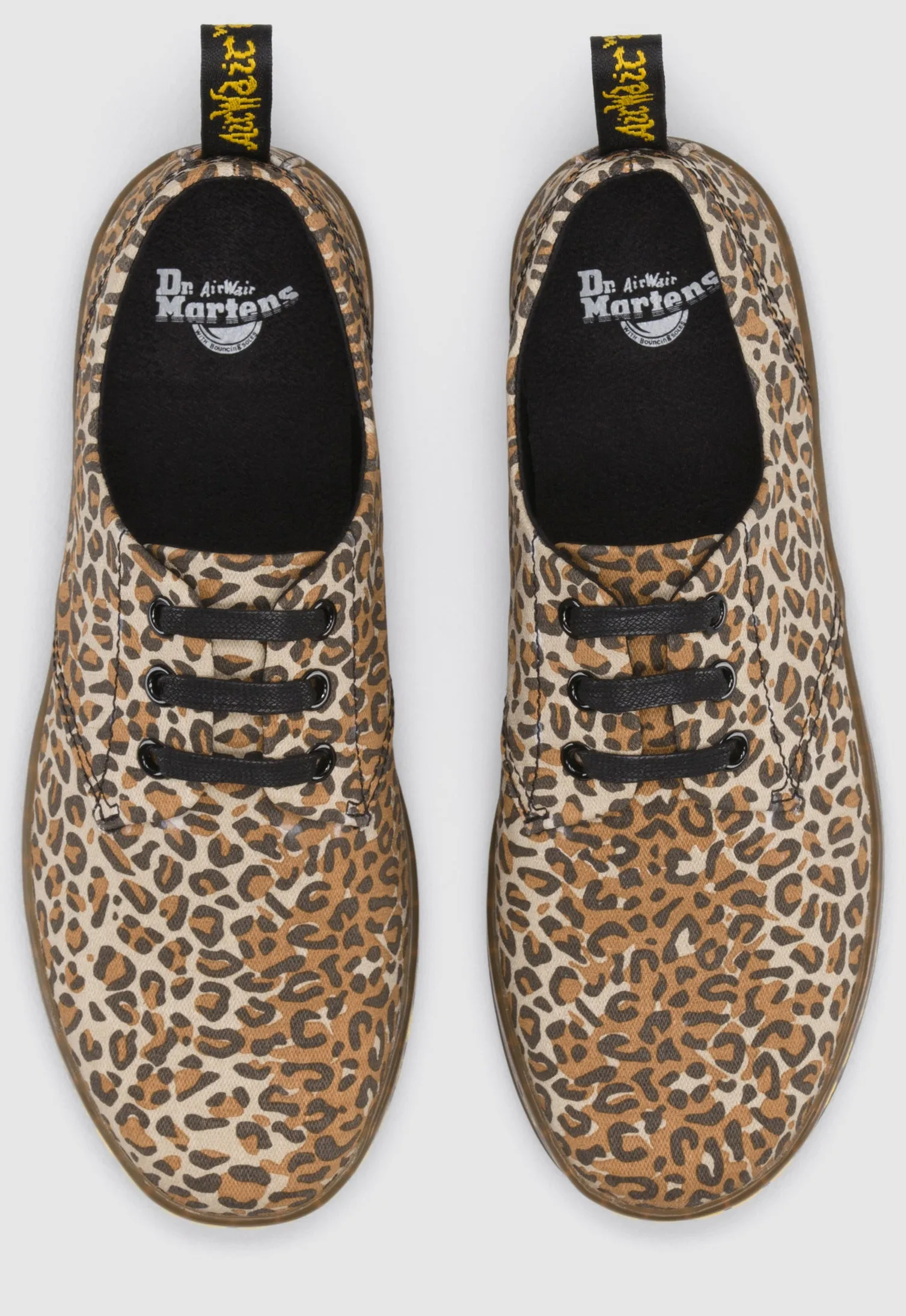 ALDGATE LEOPARD FINE CANVAS SHOE