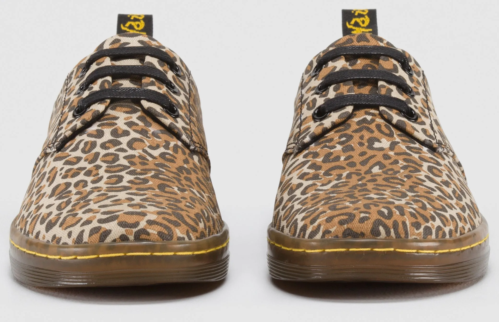 ALDGATE LEOPARD FINE CANVAS SHOE