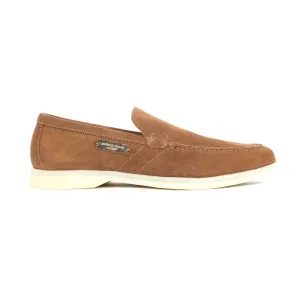 Android Homme Comporta Loafer in Brown Suede