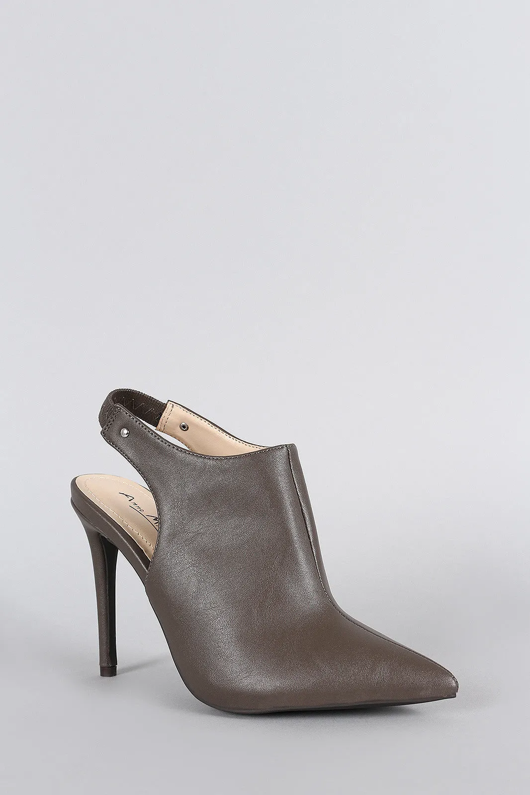 Anne Michelle Pointy Toe Mule Pump