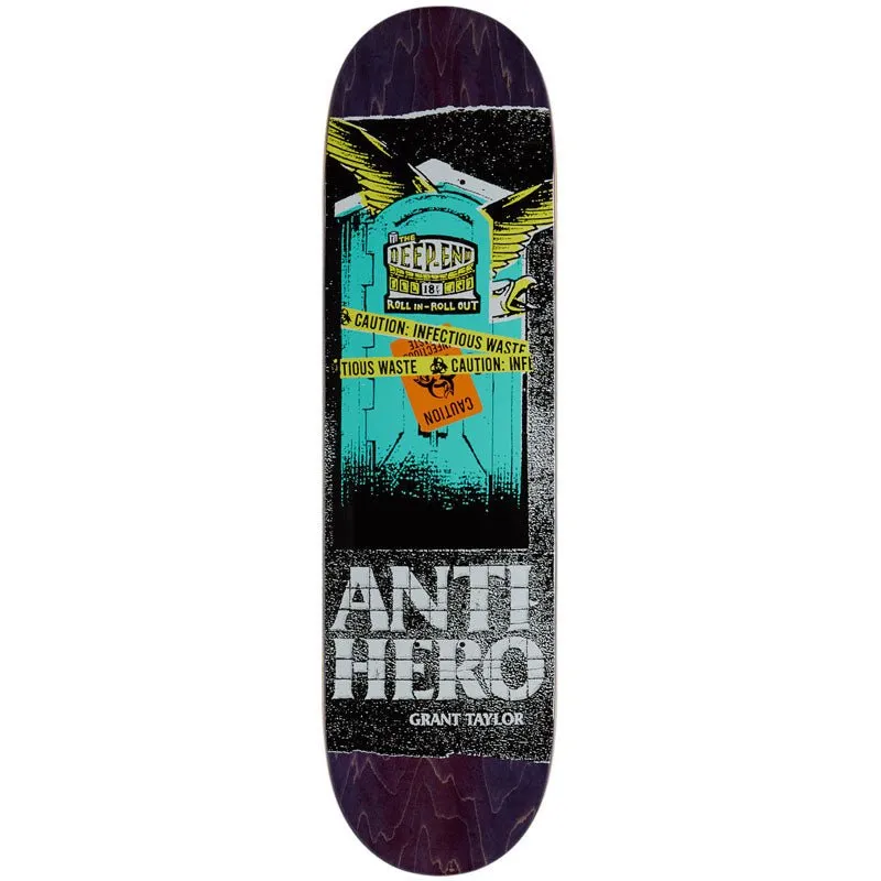 Anti-Hero 8.38" Taylor Infectious Waste Skateboard Deck