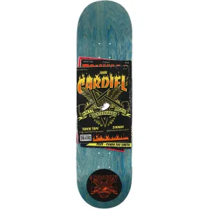 Anti-Hero 8.62" x 32.31" Cardiel Thrasher Collab BLUE STAIN Skateboard Deck