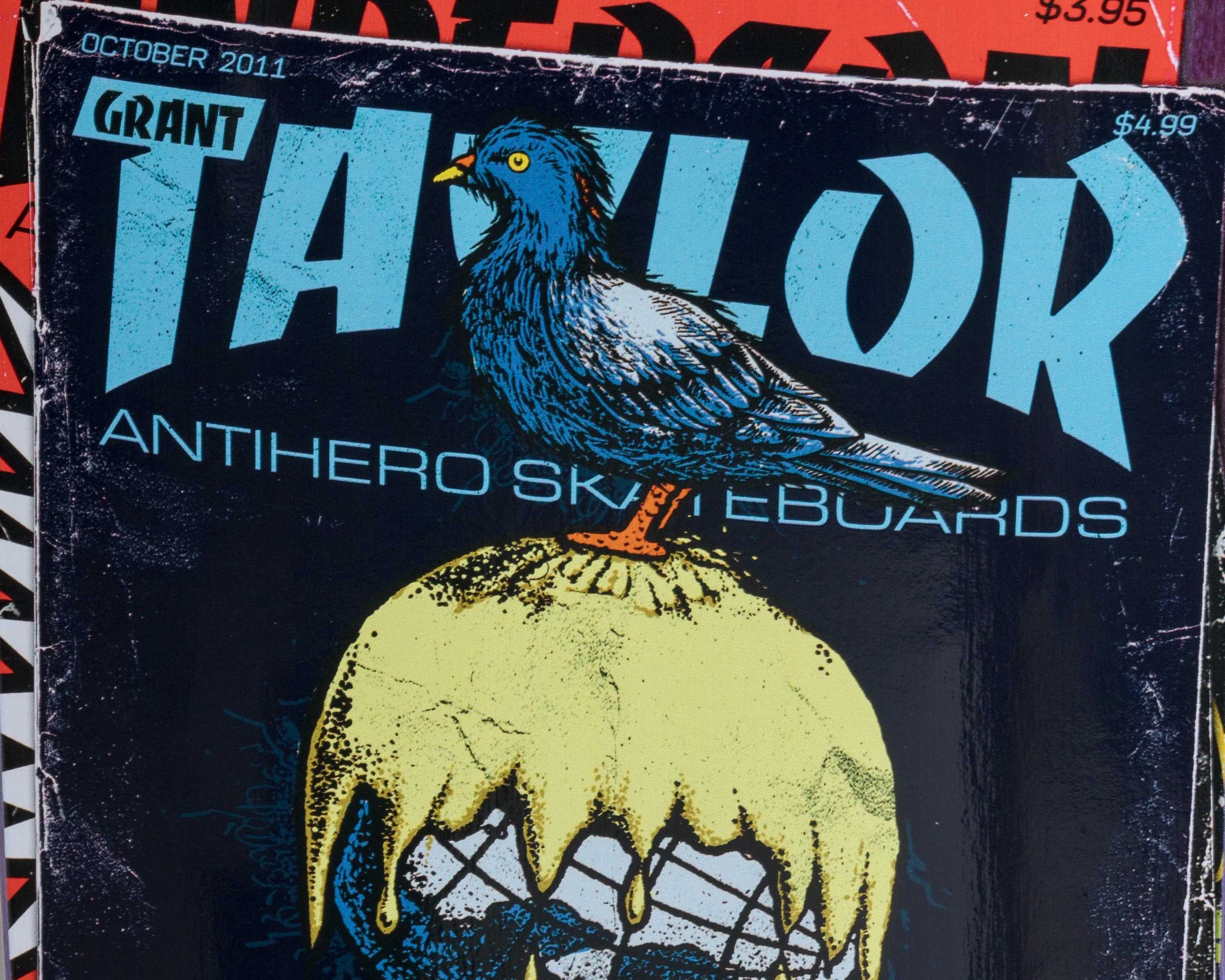 AntiHero X Thrasher Grant Taylor Skateboard Deck 8.38"