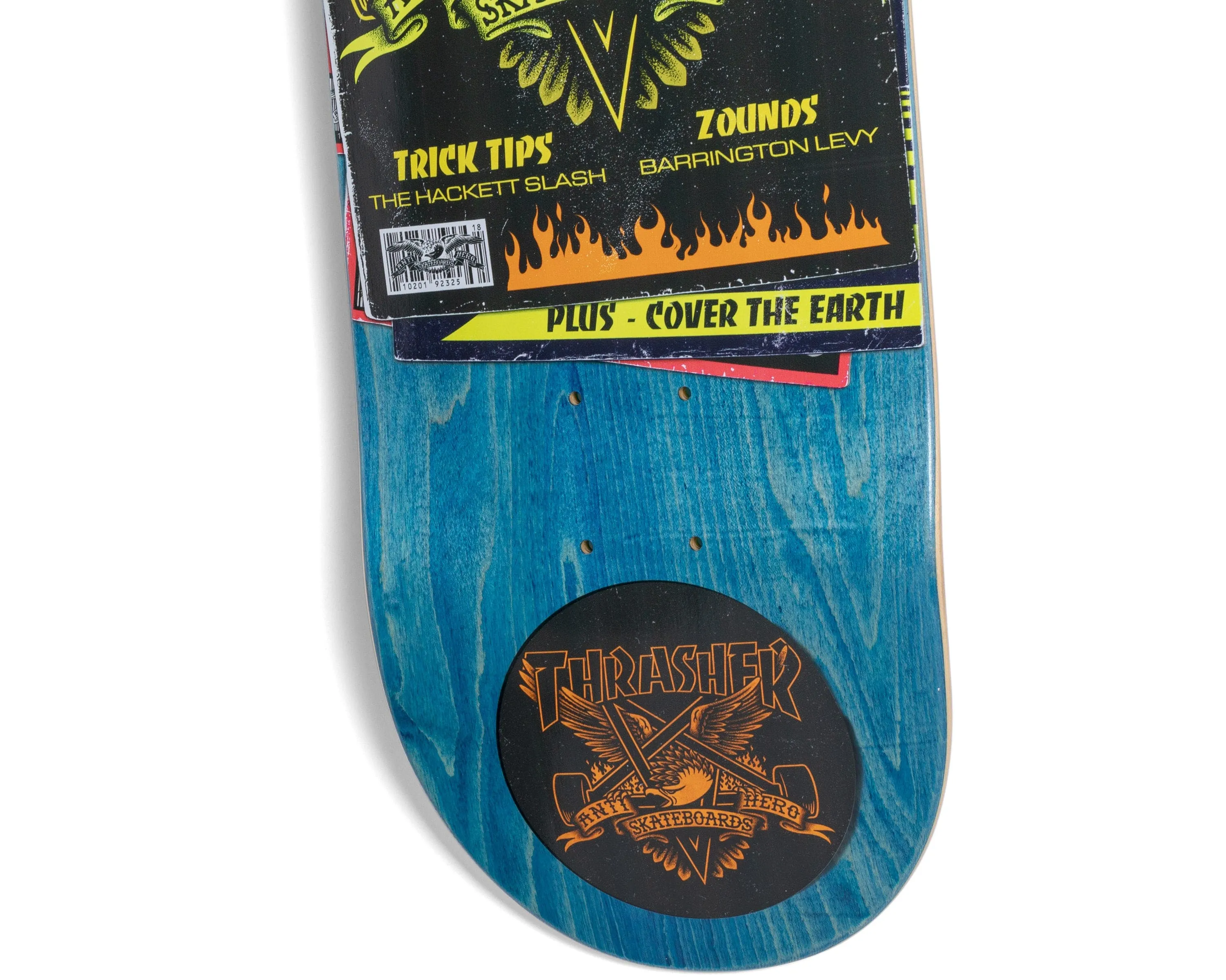 AntiHero X Thrasher John Cardiel Skateboard Deck 8.62"