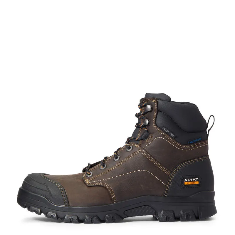 ARIAT MEN'S TREADFAST WATERPROOF STEEL TOE WORK BOOT - 10034673