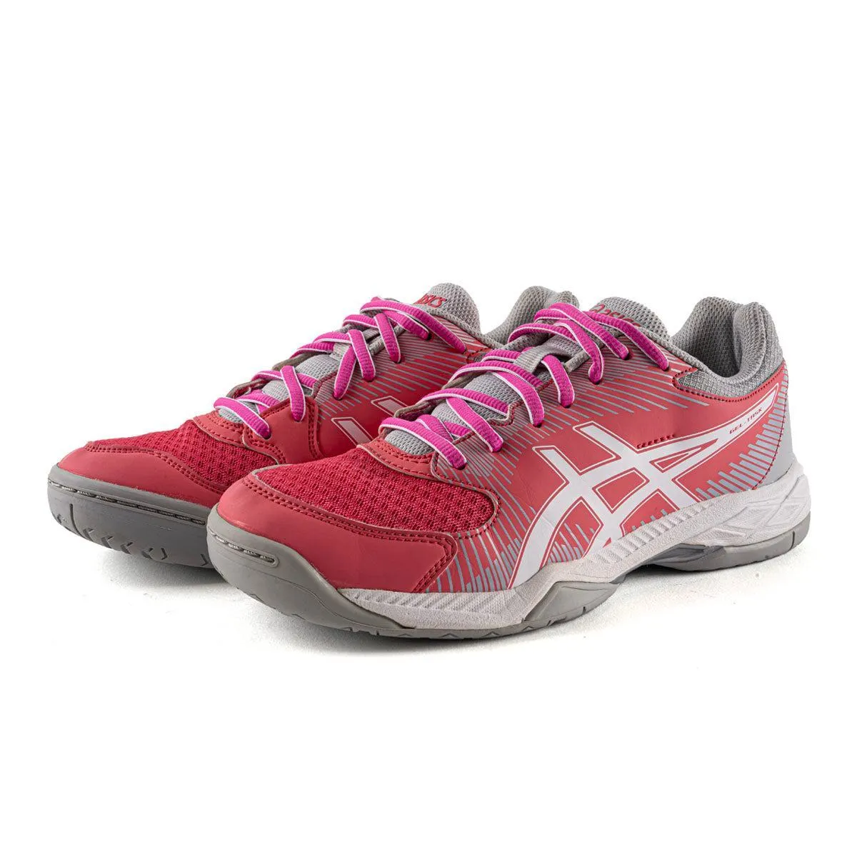 Asics Geltask Marathon Sport Shoes Fabric Pink Colour For Women