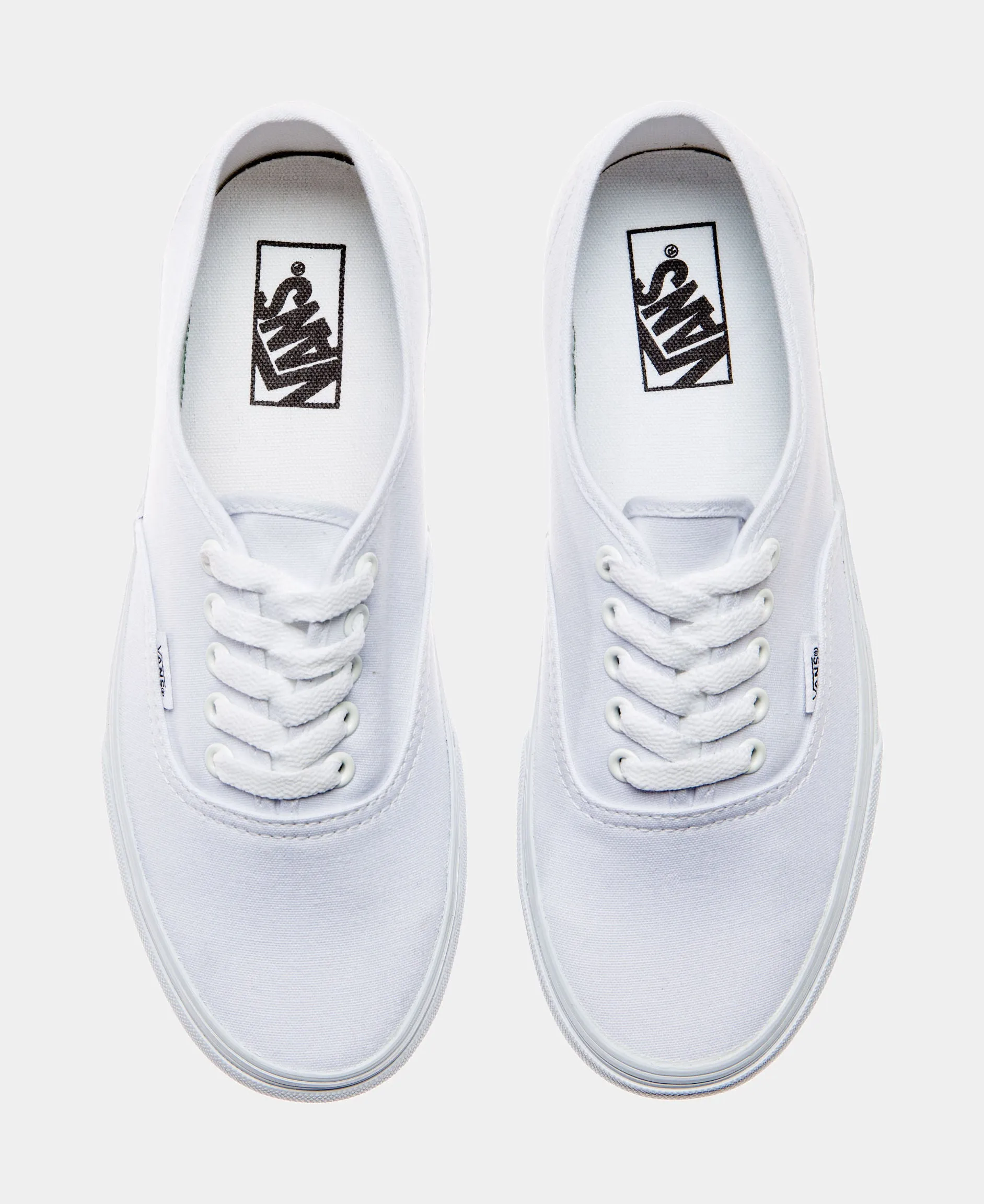 Authentic Low Mens Skate Shoes (White)