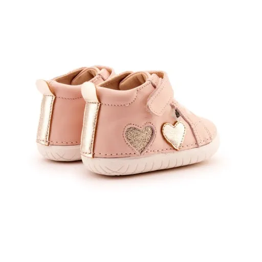 Baby Girl Pink Girls First Walker Harper Pave Sneaker #4097