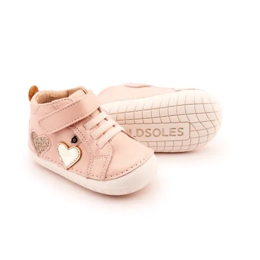 Baby Girl Pink Girls First Walker Harper Pave Sneaker #4097