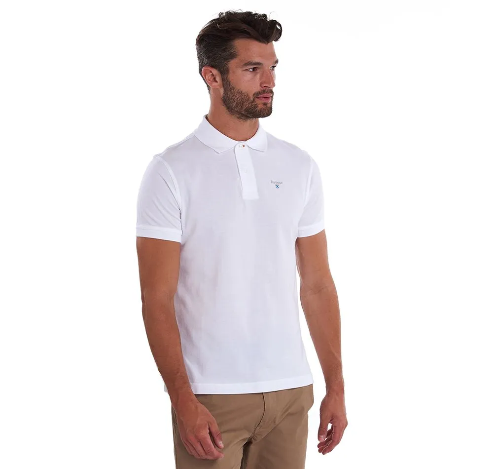 BARBOUR Sports Polo Shirt - Men's - White