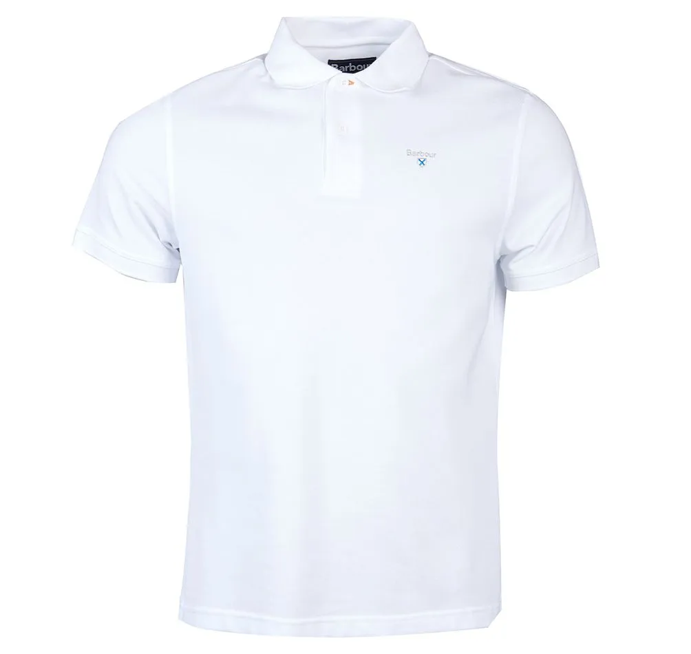 BARBOUR Sports Polo Shirt - Men's - White