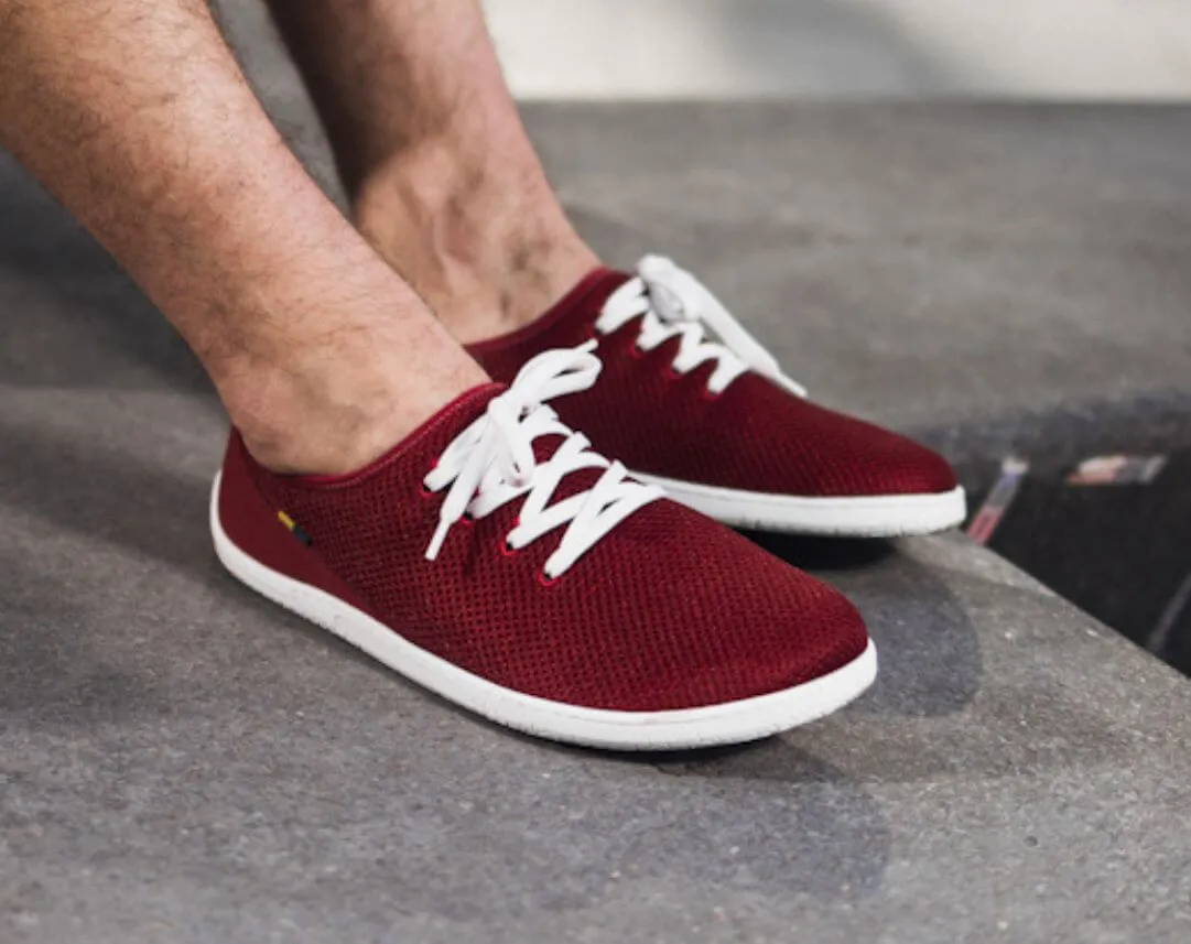 Barefoot Sneakers Be Lenka Dash - Wine Red