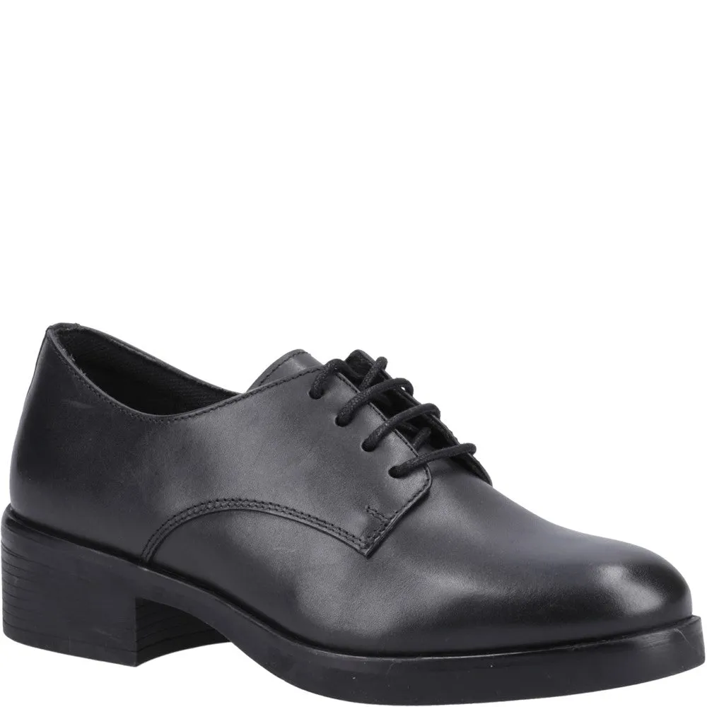 Black Anastasia Senior School Shoes