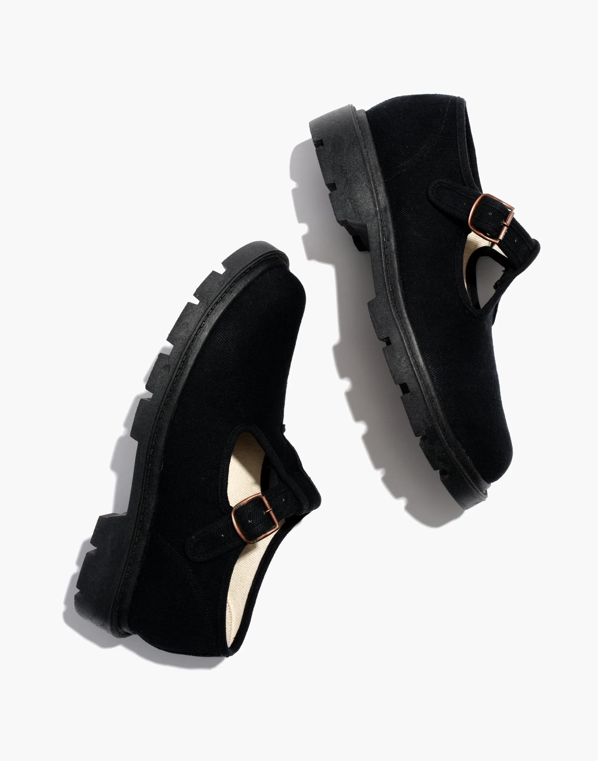 Black | Lug Sole Mary Jane