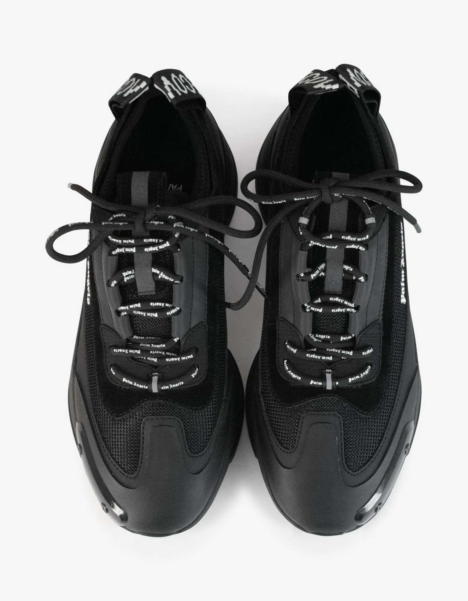 Black Recovery Lace-Up Trainers