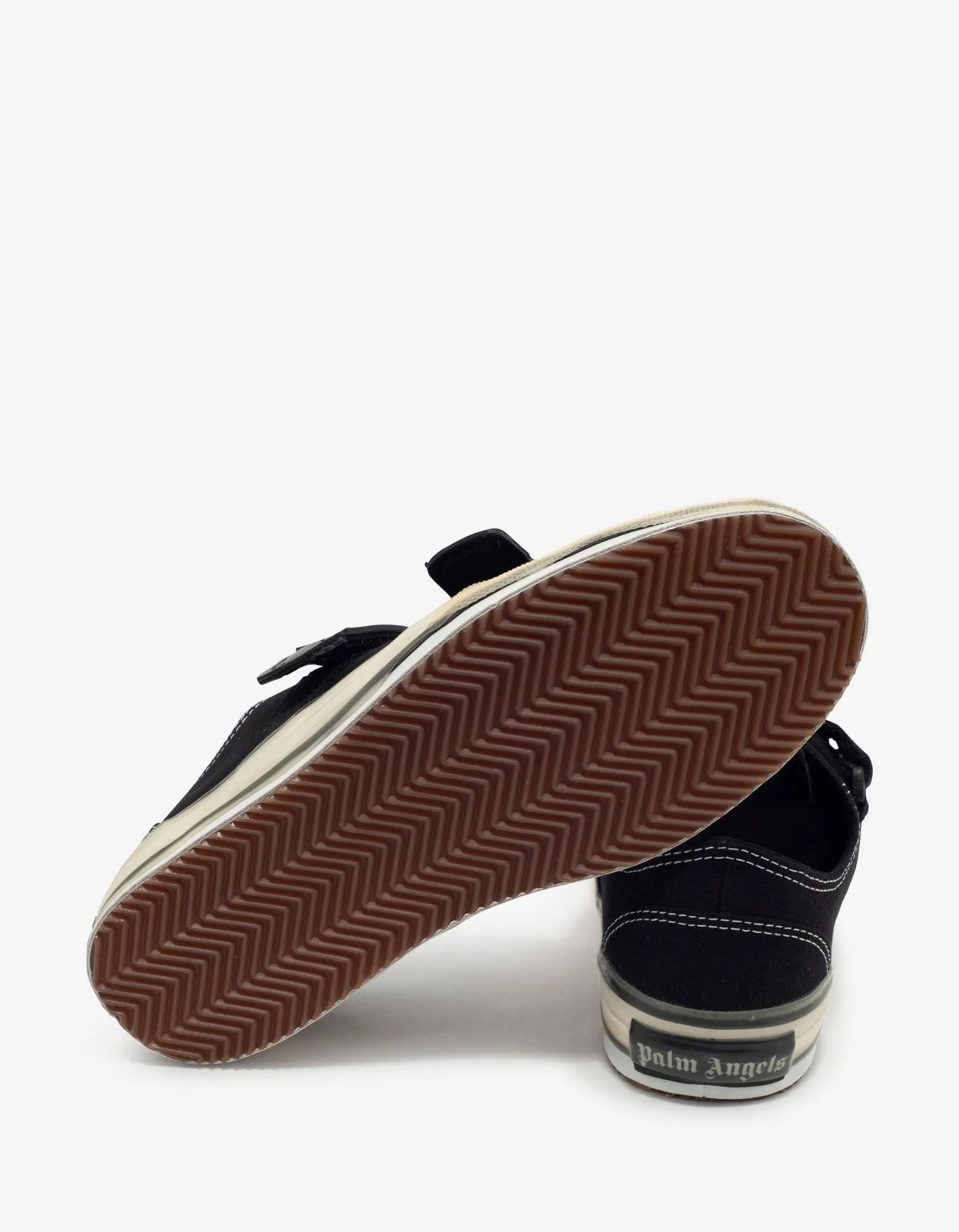 Black Velcro Vulcanized Trainers -