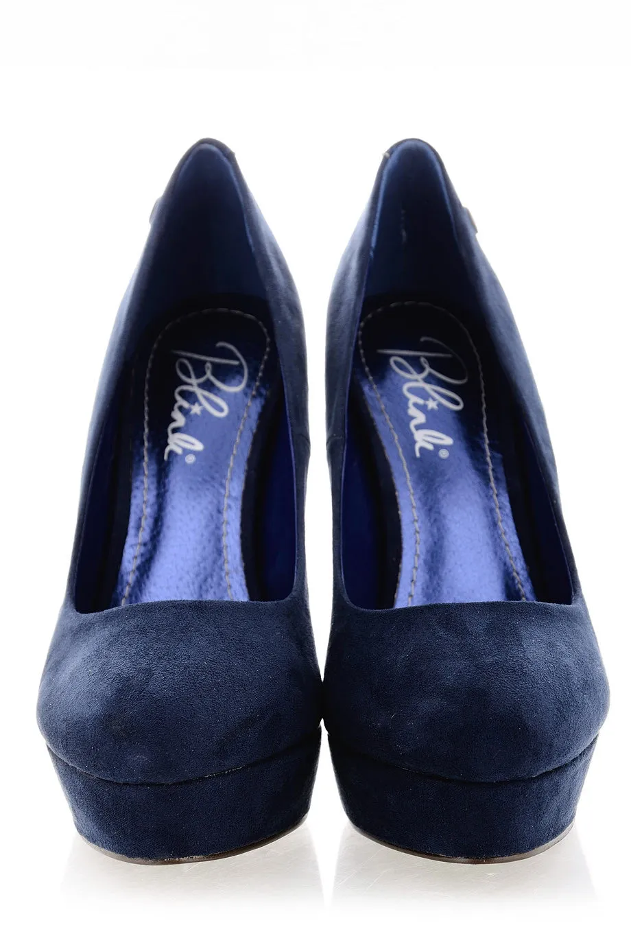 BLINK JOANNA Indigo Suede Pumps