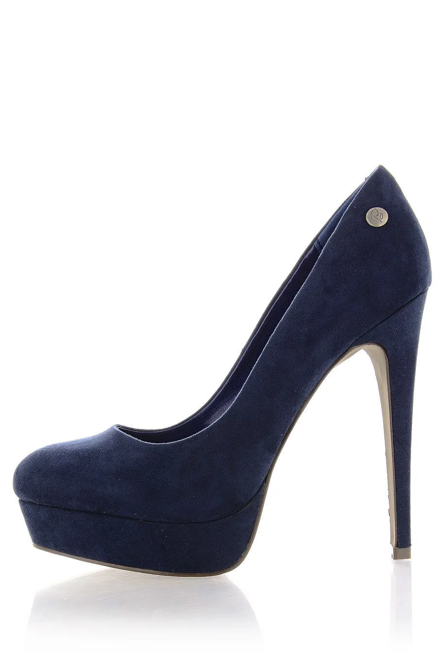 BLINK JOANNA Indigo Suede Pumps