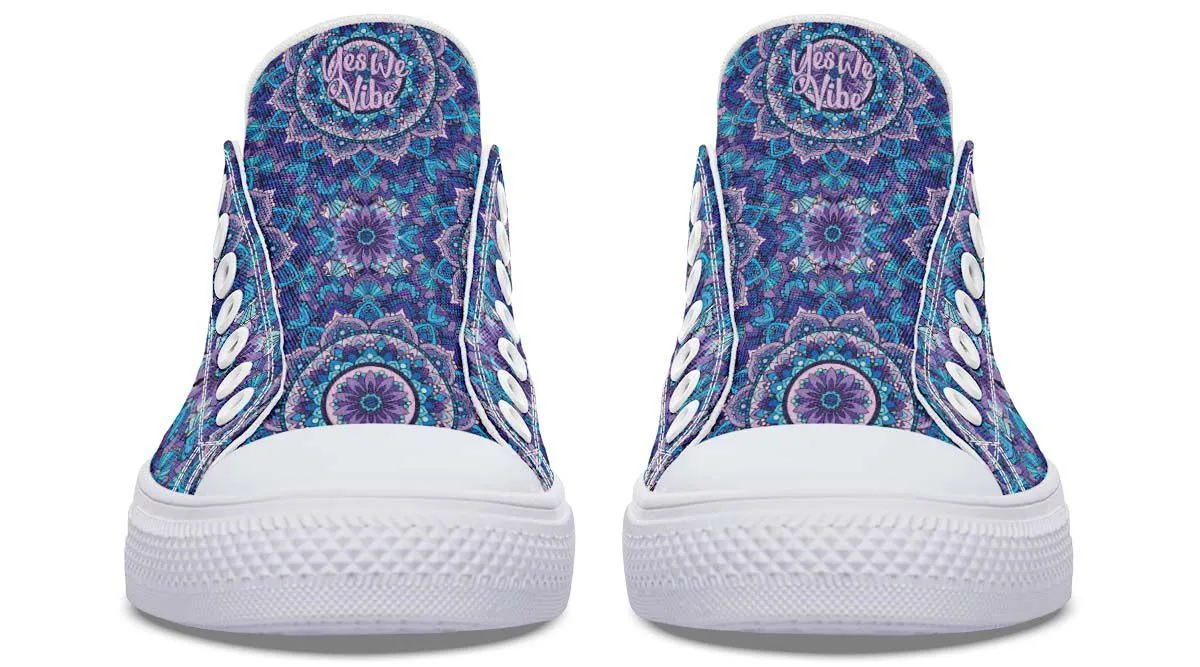 Blue And Purple Mandala