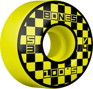 Bones 100's OG V4 Block Party 100A 53MM Wheels