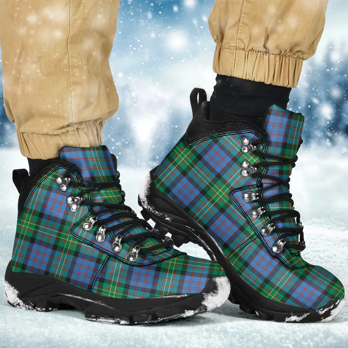 Bowie Ancient Tartan Alpine Boots