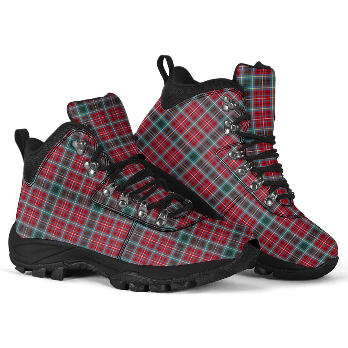 British Columbia Province Canada Tartan Alpine Boots