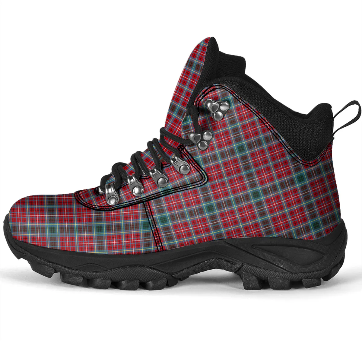 British Columbia Province Canada Tartan Alpine Boots