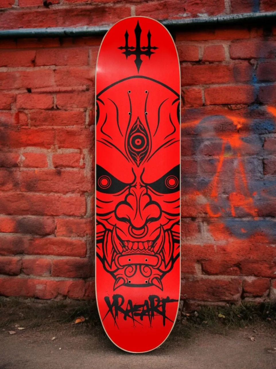 BUSHIDO RED 8.25-inch Skate Deck