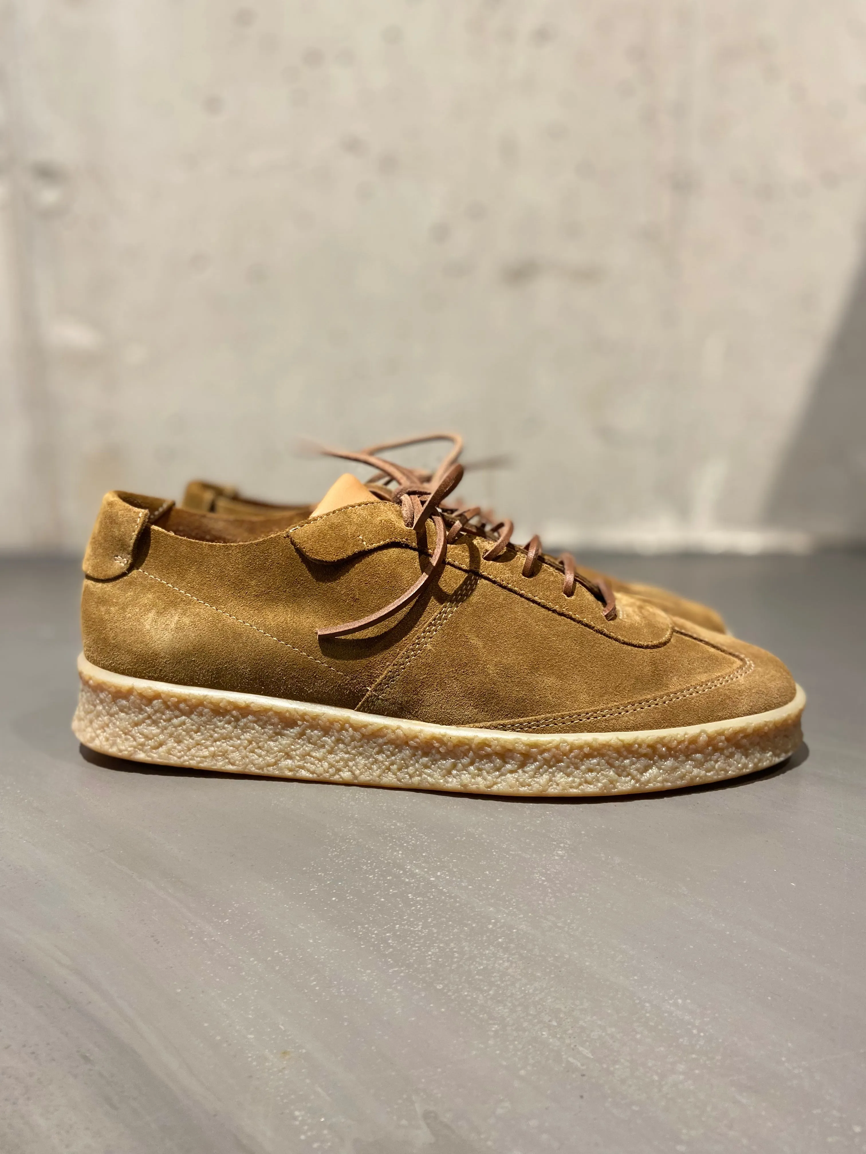 BUTTERO CRESPO SNEAKER SUEDE TAN