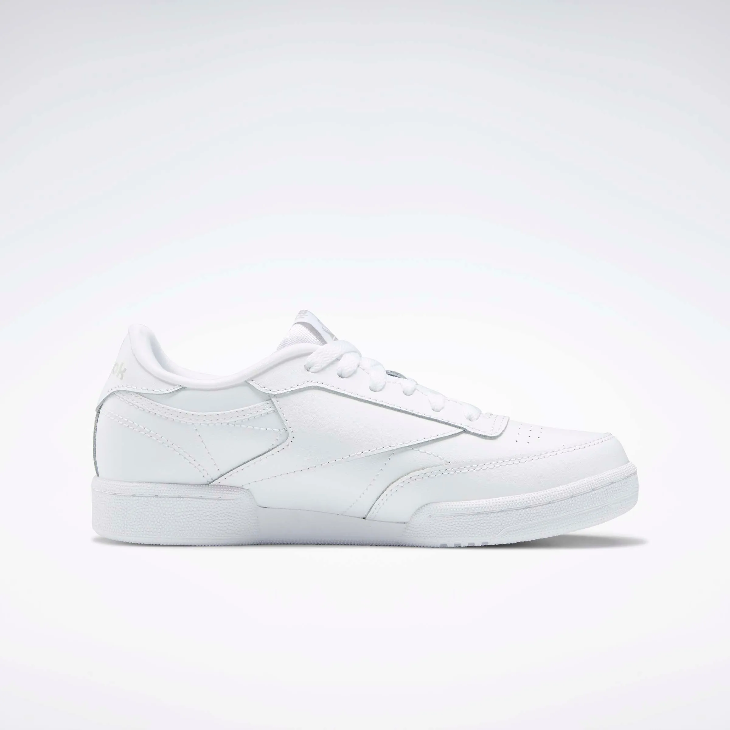 Club C Shoes - Grade School White/Sheer Grey-Int