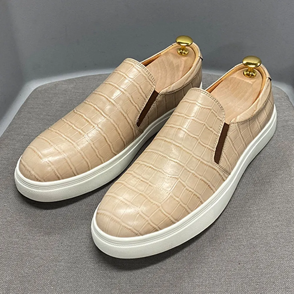 Comfortable Crocodile Print Shoes