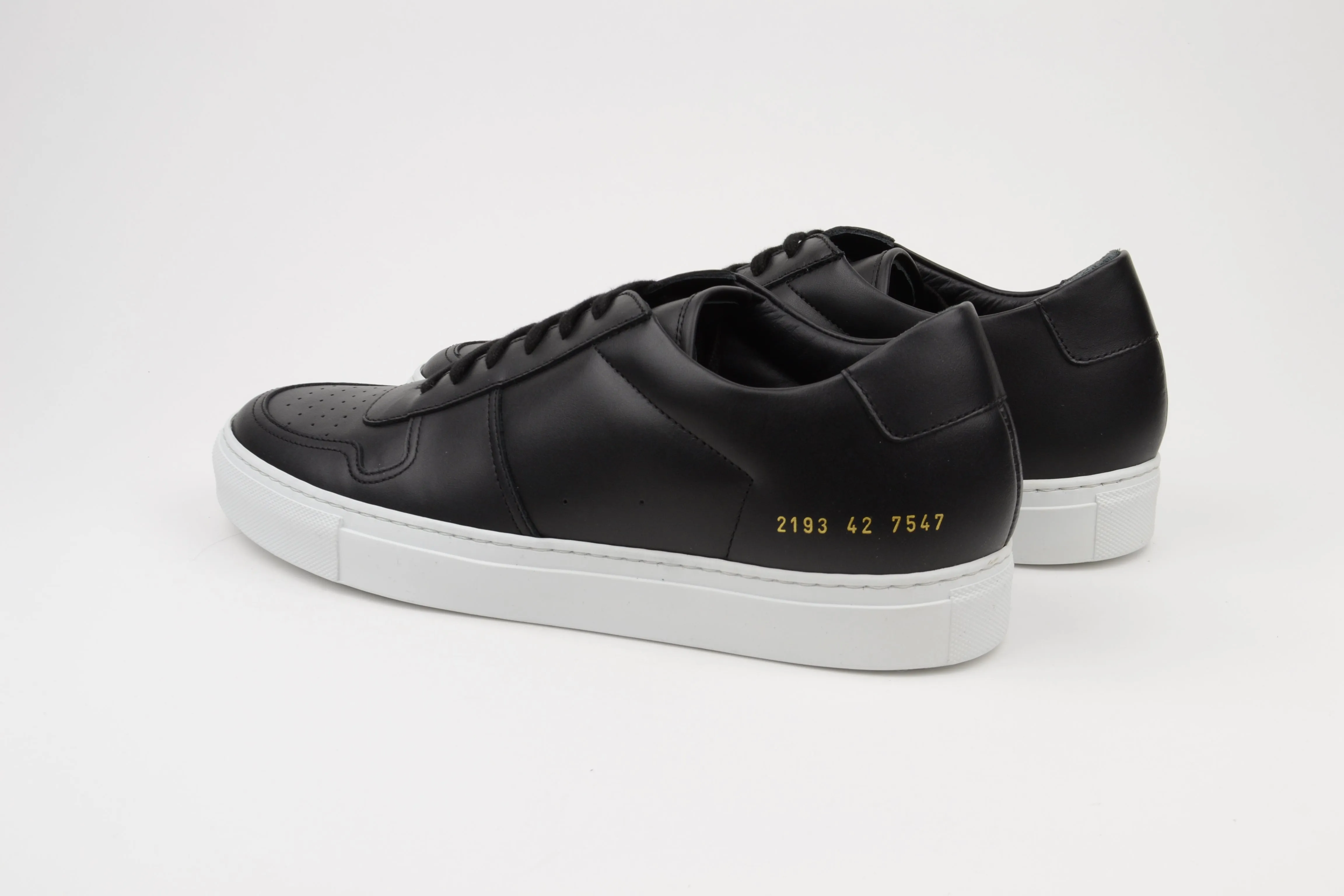 COMMON PROJECTS BBALL LOW 2193 WHITE SOLE BLACK