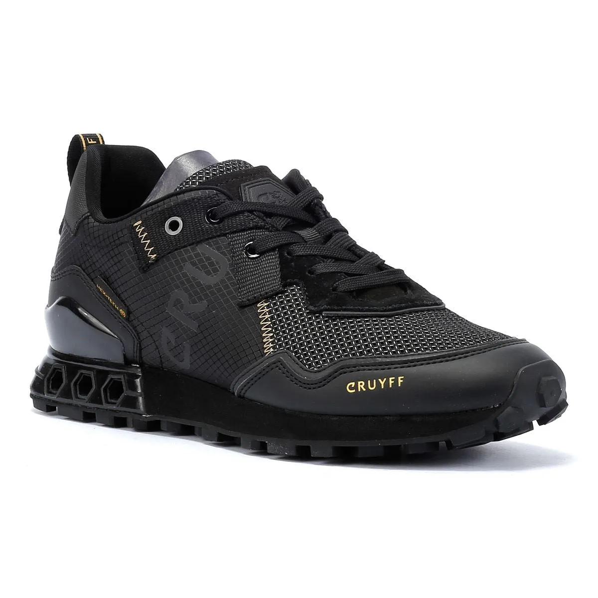 Cruyff Superbia Men's Black/Gold Trainers