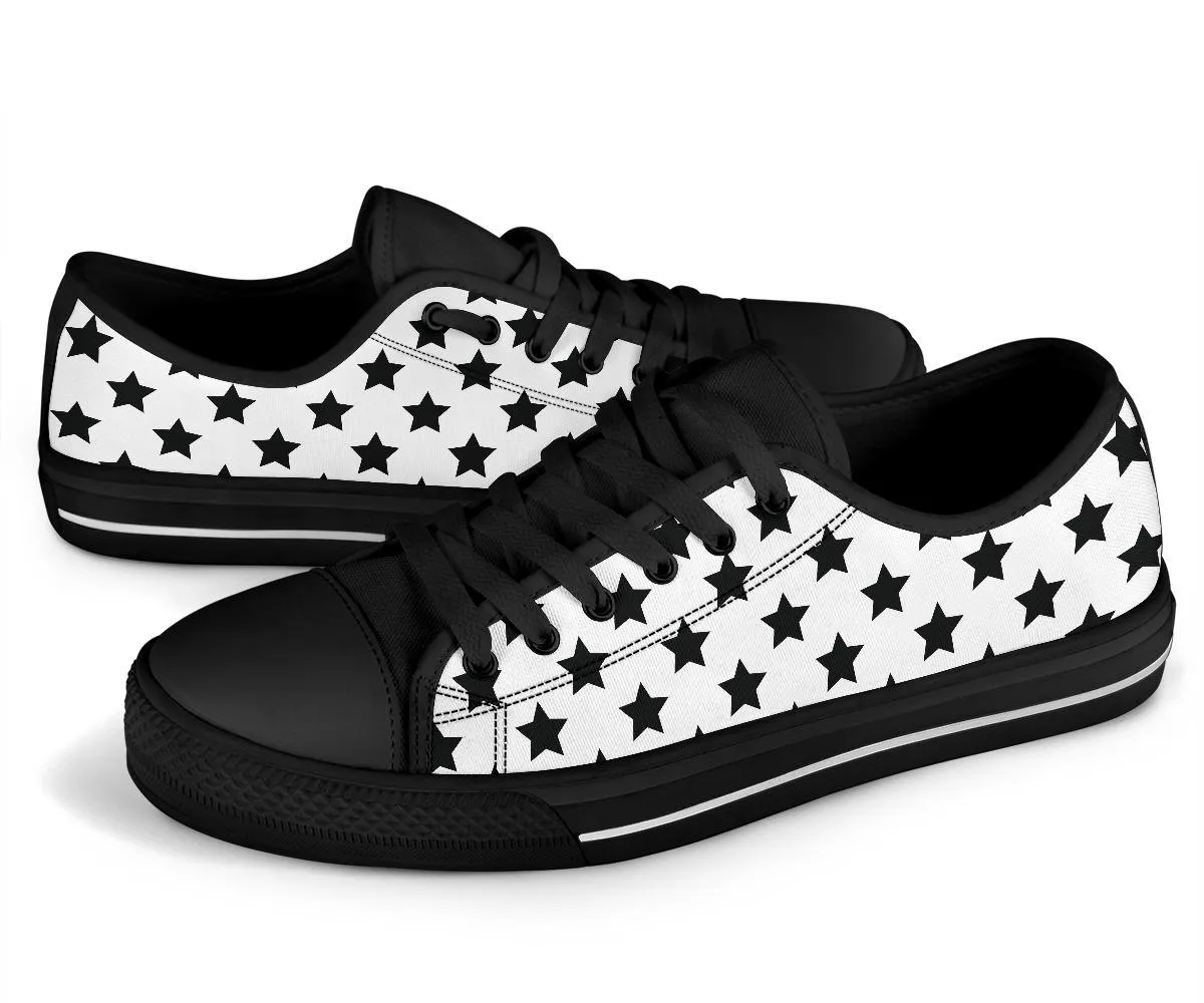 Custom Sneakers-Black and White Series 111