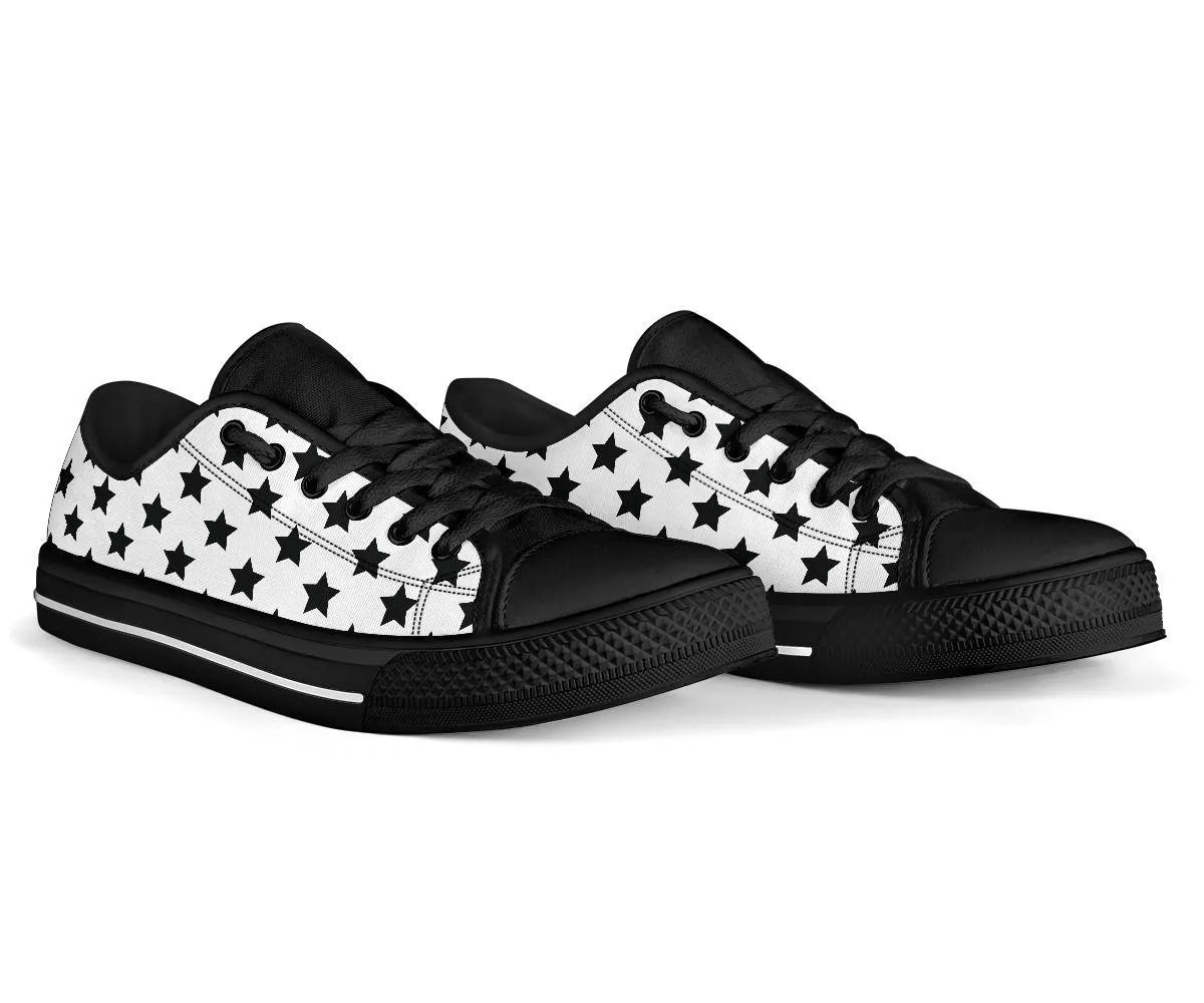 Custom Sneakers-Black and White Series 111