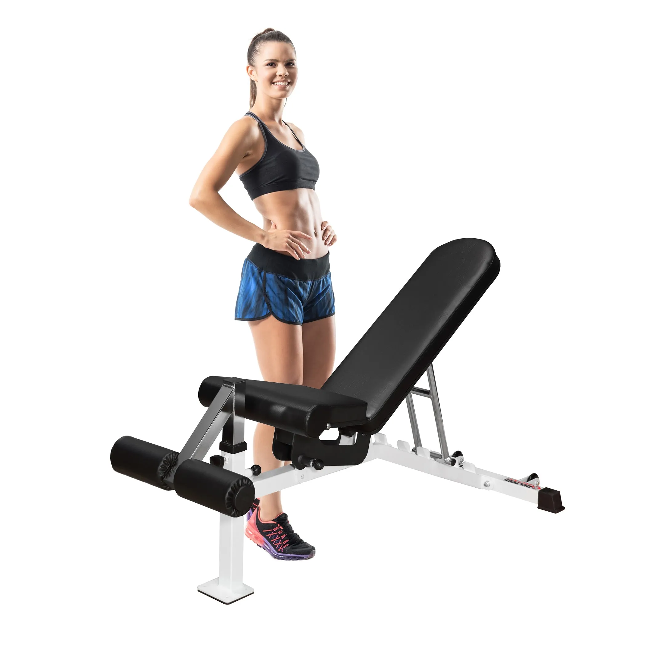 Deltech Fitness Flat/Incline/Decline Bench (DF9600)