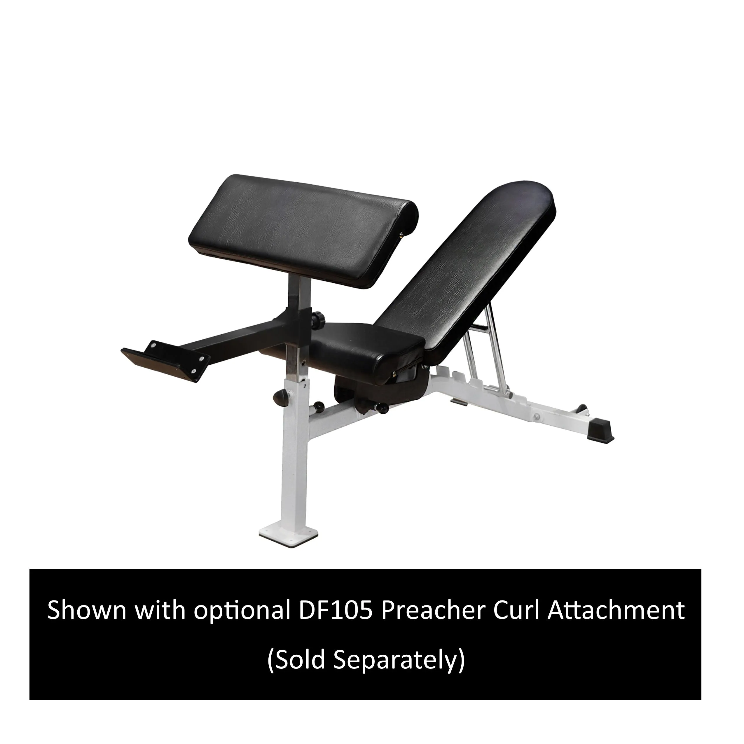 Deltech Fitness Flat/Incline/Decline Bench (DF9600)