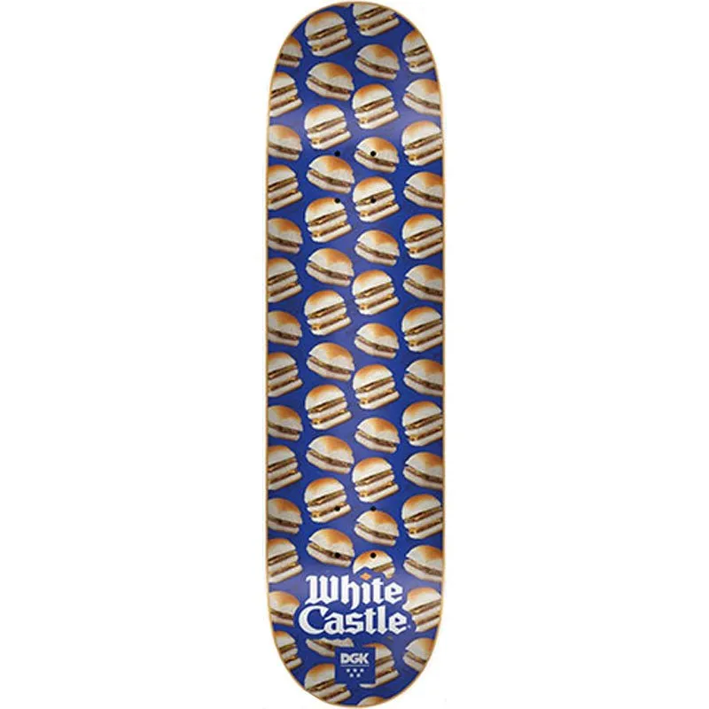 DGK x White Castle 8.0" All Over Skateboard Deck