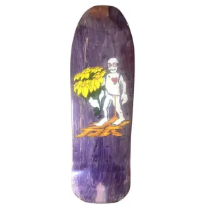 Dogtown 10.125" x 31.875" (PURPLE STAIN) Bryce Kanights Flower Guy Skateboard Deck