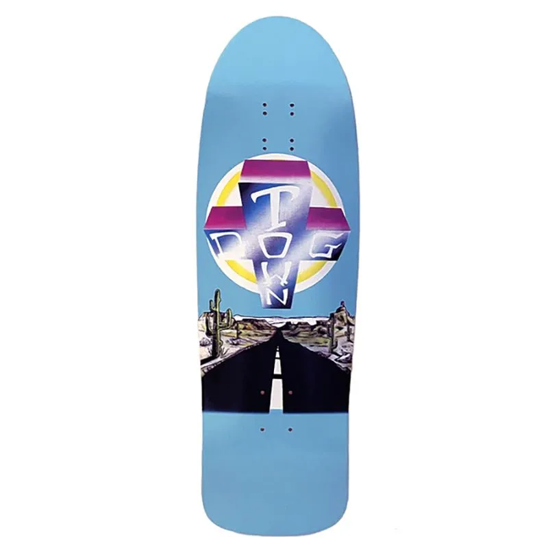 Dogtown 10" x 31.95" Street Early 90's (LIGHT BLUE) Skateboard Deck