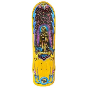 Dogtown 8.625" x 32.575" Jesse Martinez Guadalupe Handshake M80 Yellow Stain Skateboard Deck