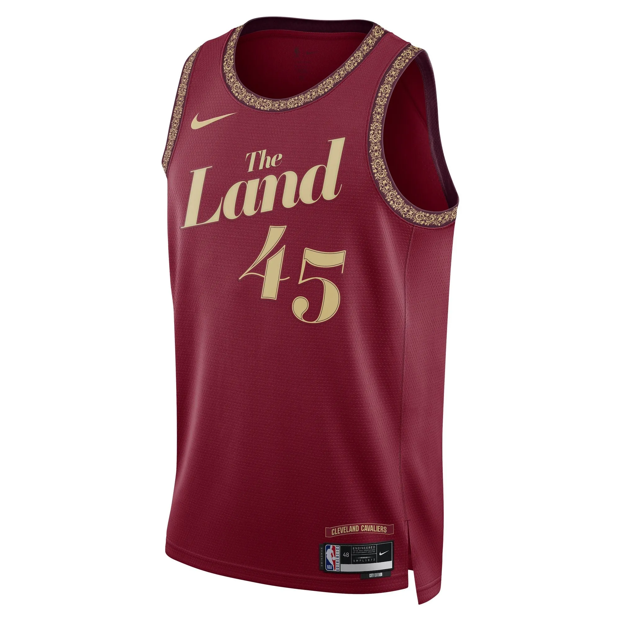 Donovan Mitchell Cleveland Cavaliers Jersey City Edition 2023/24